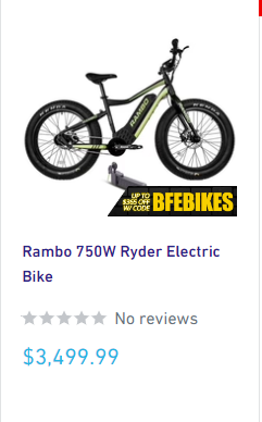 rambo e bike