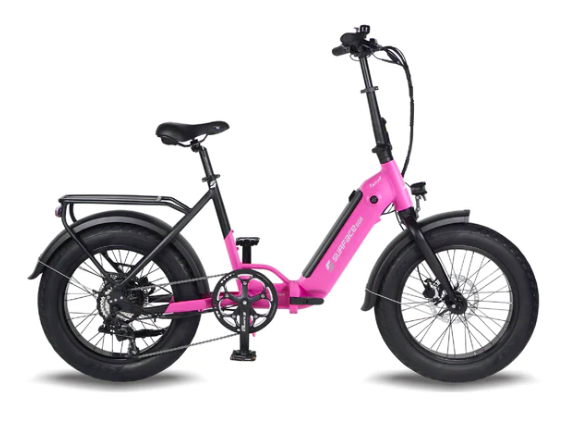 pink e bike