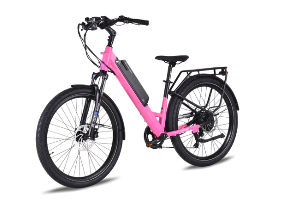 pink e bike