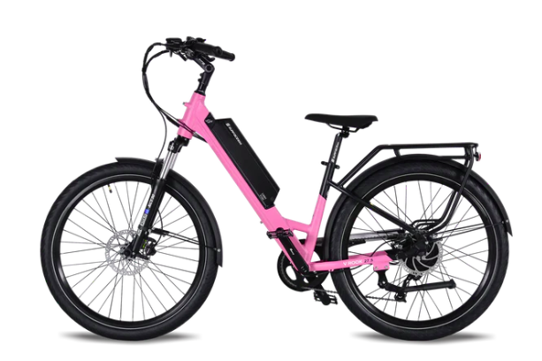 pink e bike