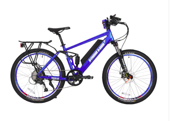 Best All terrain blue electric bikes
