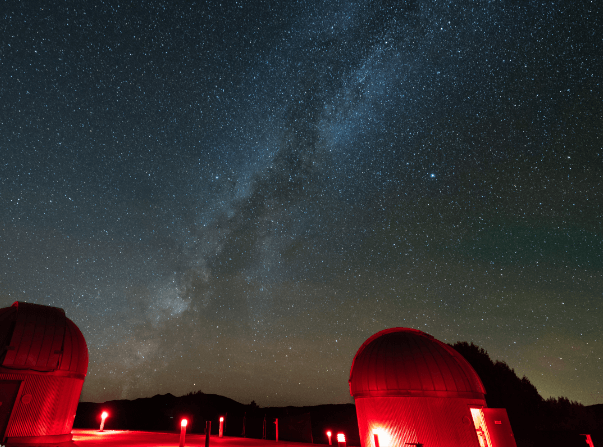 Stargazing in McDonald Observatory Texas