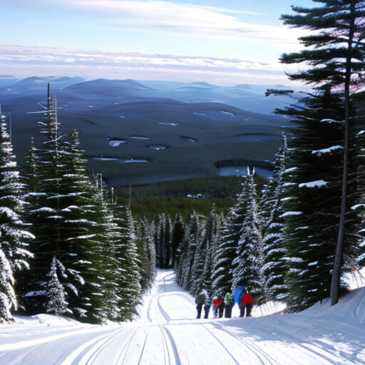 What are Maine's biggest ski resorts?