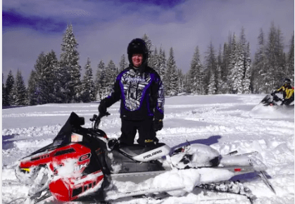Valdez snowmobiling